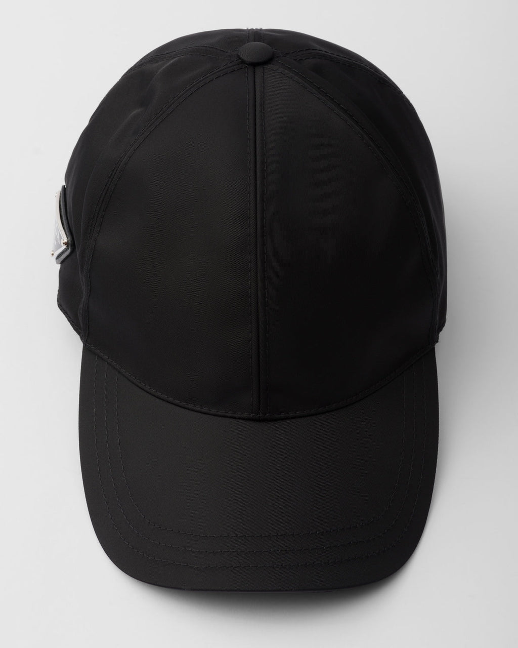 Casquette de baseball Prada en Re-Nylon Noir