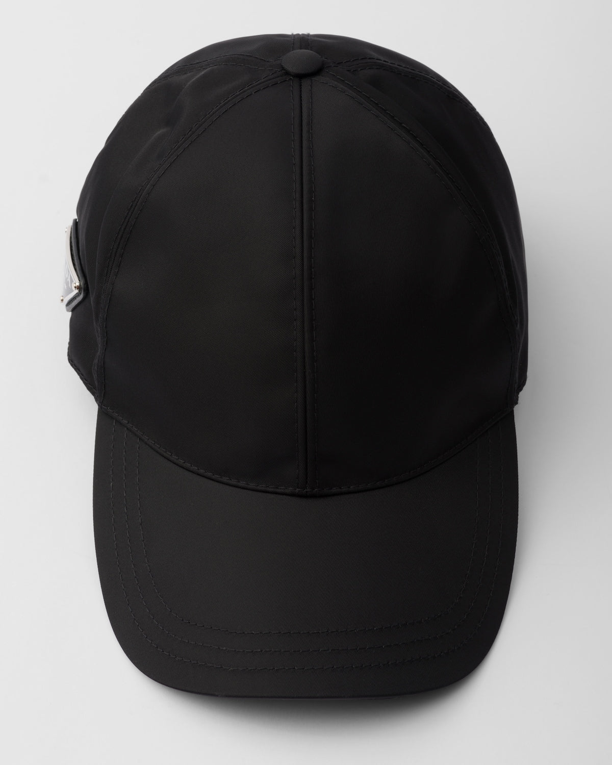 Casquette de baseball Prada en Re-Nylon Noir