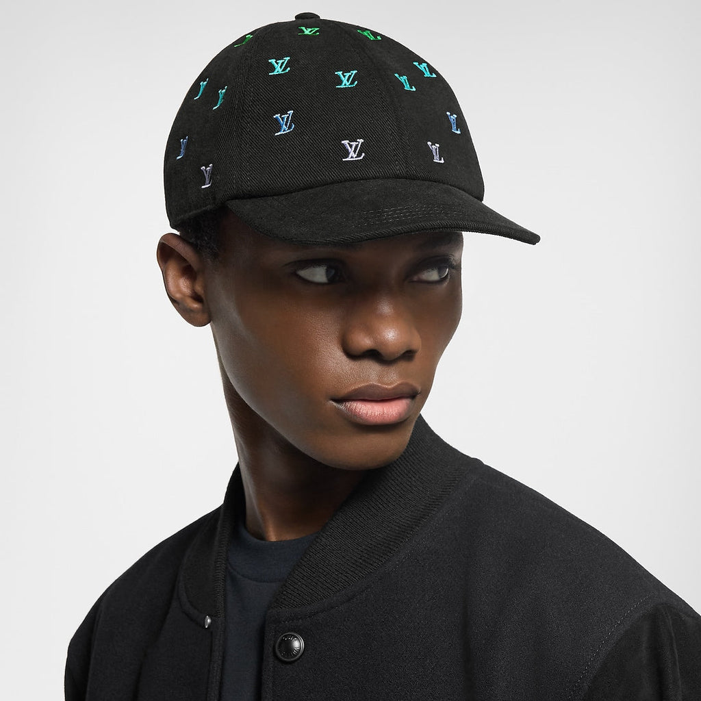 Casquette LV Blason Shading Denim