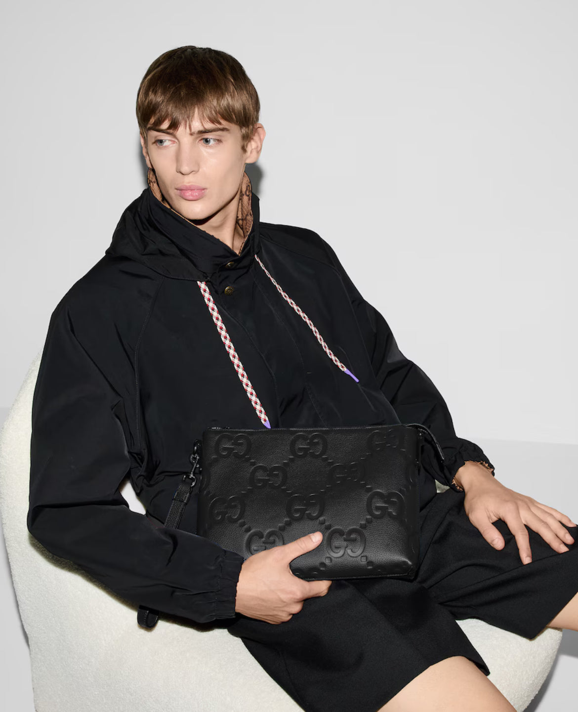 Sac à bandoulière GG jumbo moyen format