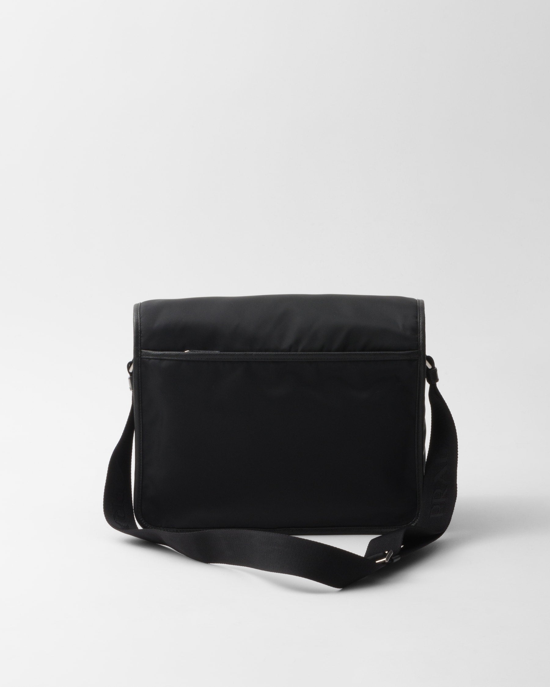 Sac porté épaule en Re-Nylon et cuir Saffiano