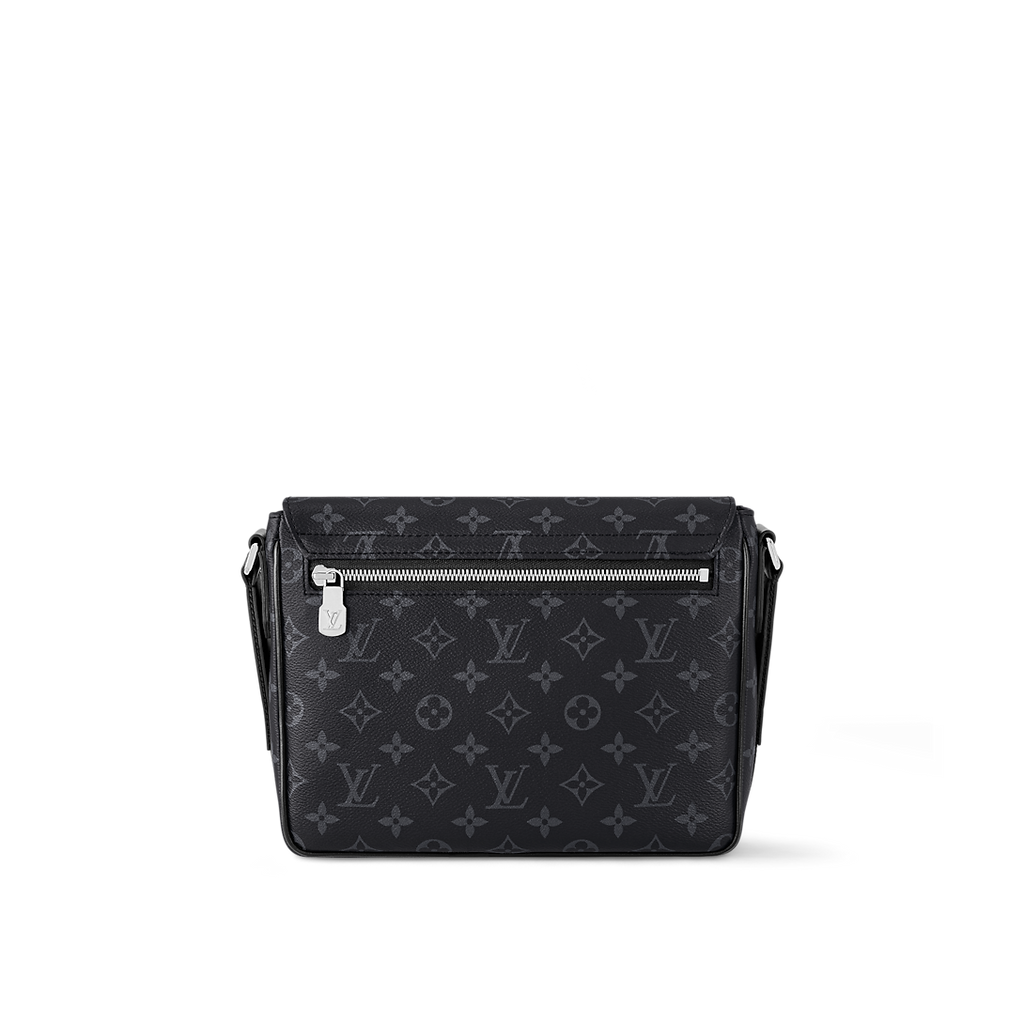 Sac messager Louis Vuitton en toile Monogram Eclipse