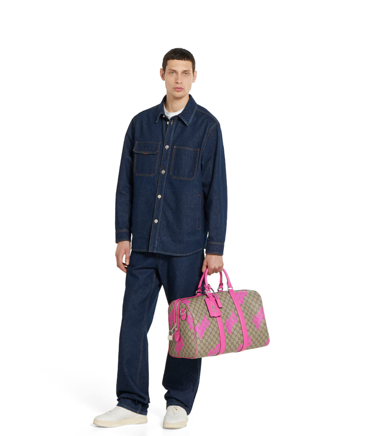 Sac de voyage avec imprimé moyen format