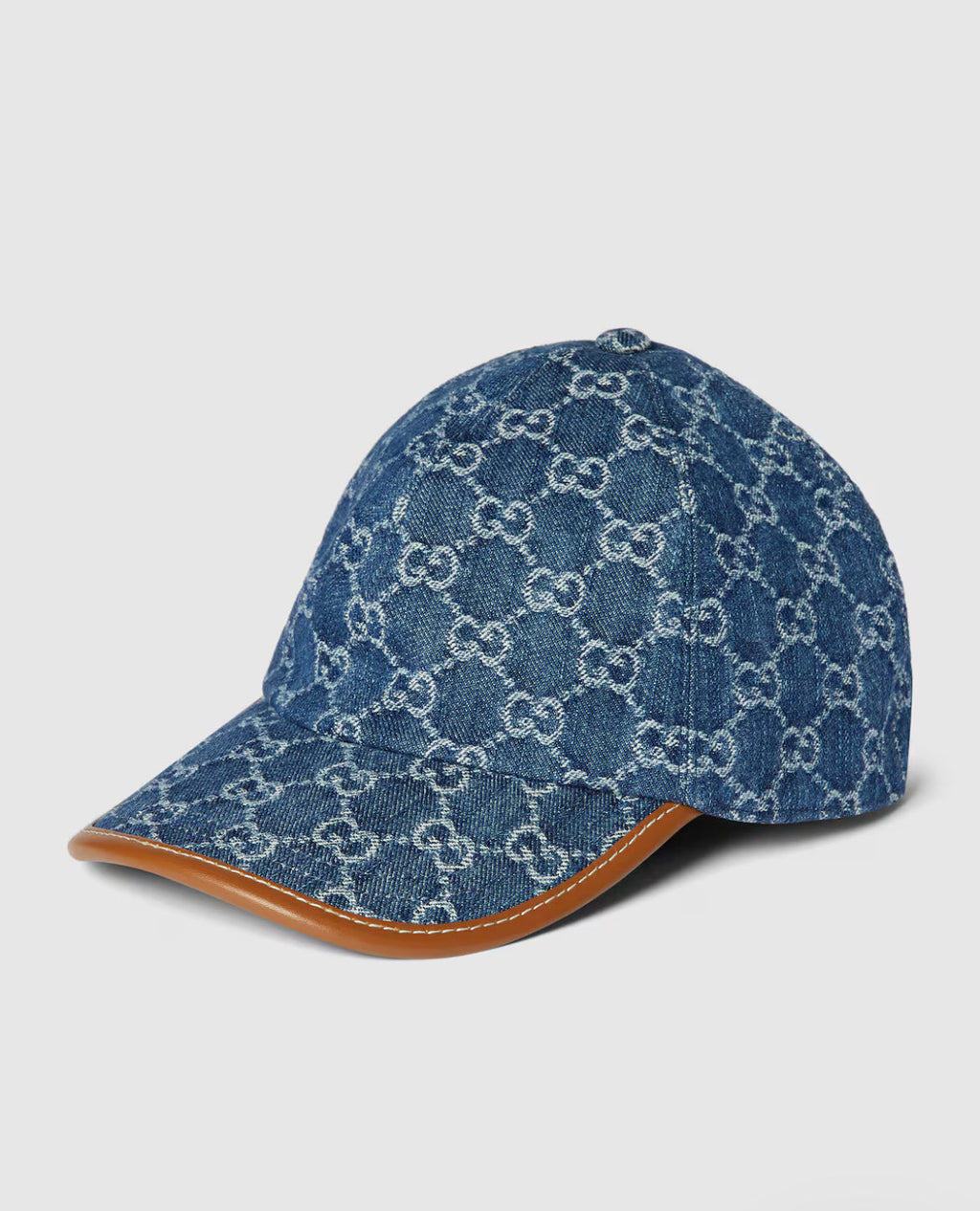 Casquette en denim GG bleu