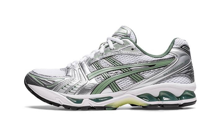 Asics® Gel-Kayano 14 Blanc Argent pur Gris ardoise