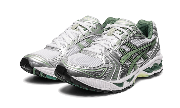 Asics® Gel-Kayano 14 Blanc Argent pur Gris ardoise