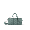Louis Vuitton Keepall Bandoulière 25 – Monogram Empreinte Vert Sauge (Vert / Kaki)