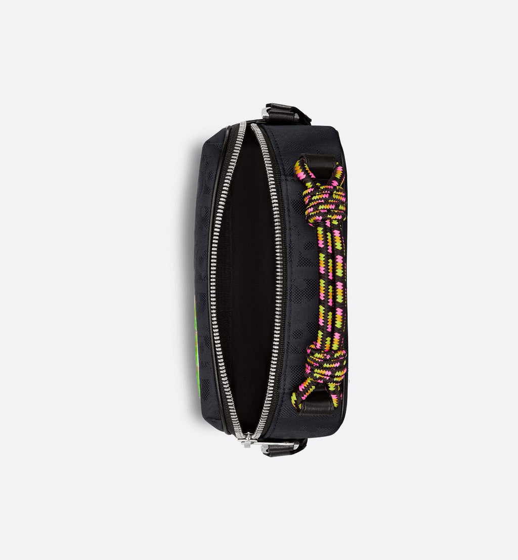 Mini sac zippé DIOR AND LEWIS HAMILTON