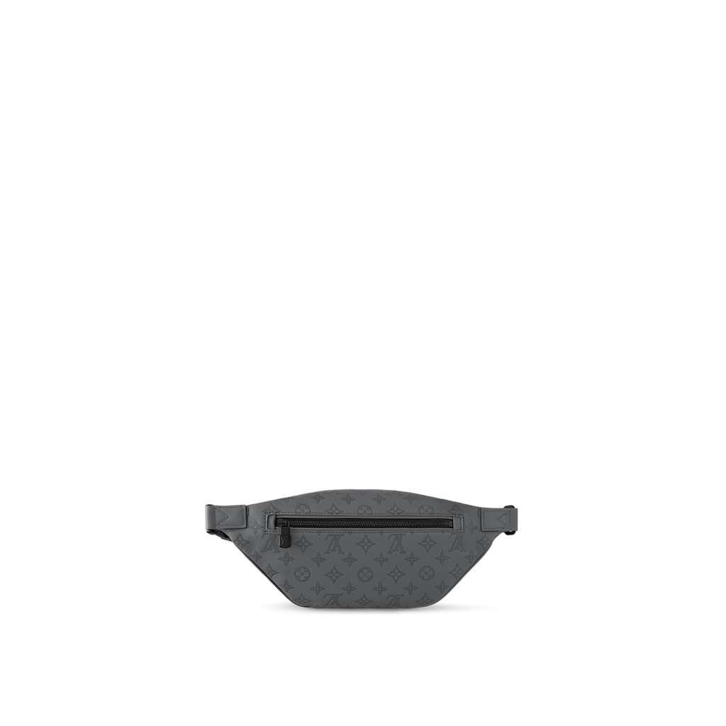 Sac banane Louis Vuitton en cuir Monogram Empreinte gris