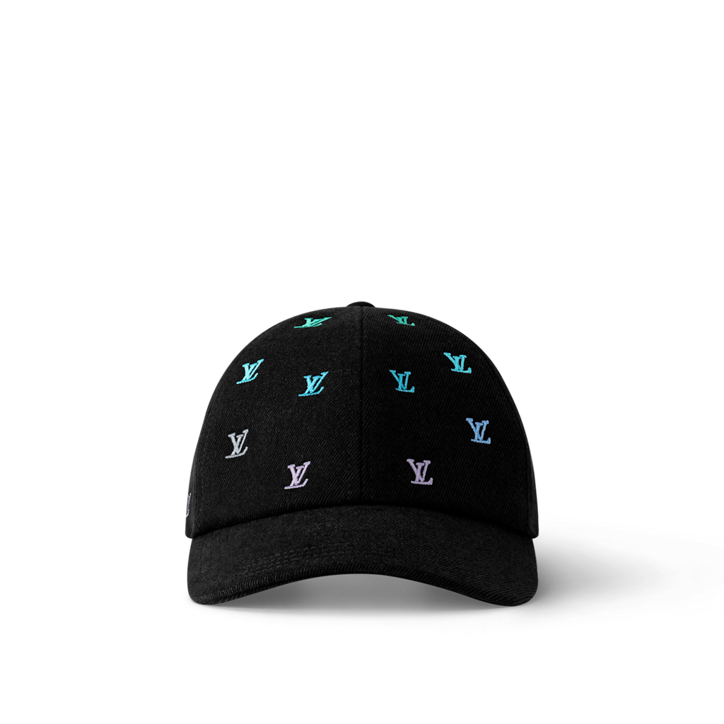 Casquette LV Blason Shading Denim