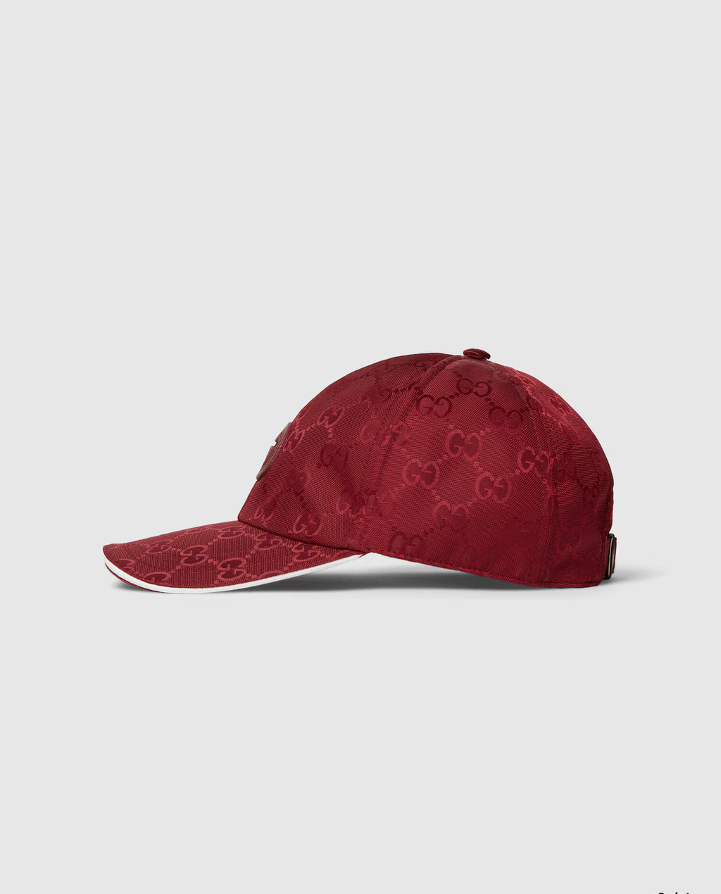 Casquette en nylon GG rouge