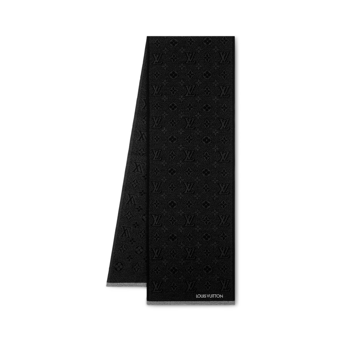 Bonnet et Écharpe Mon Monogramme Éclipse