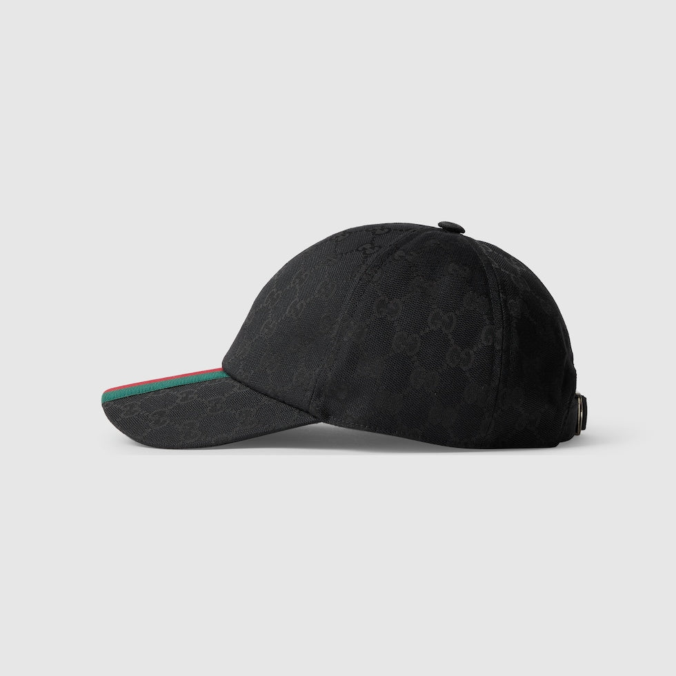 Casquette en toile GG noir