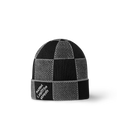 Bonnet et Écharpe Damier Heritage Noir