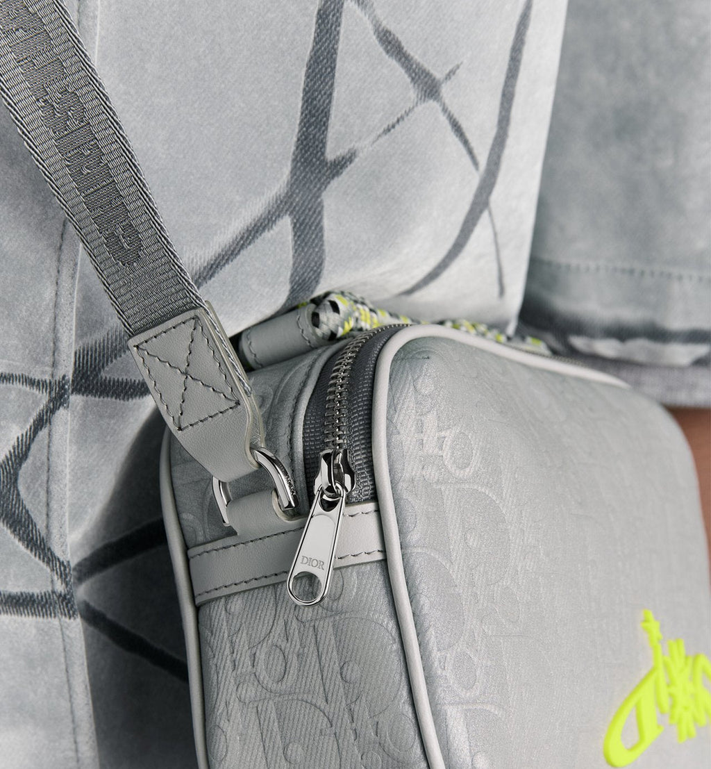 Mini sac zippé DIOR AND LEWIS HAMILTON