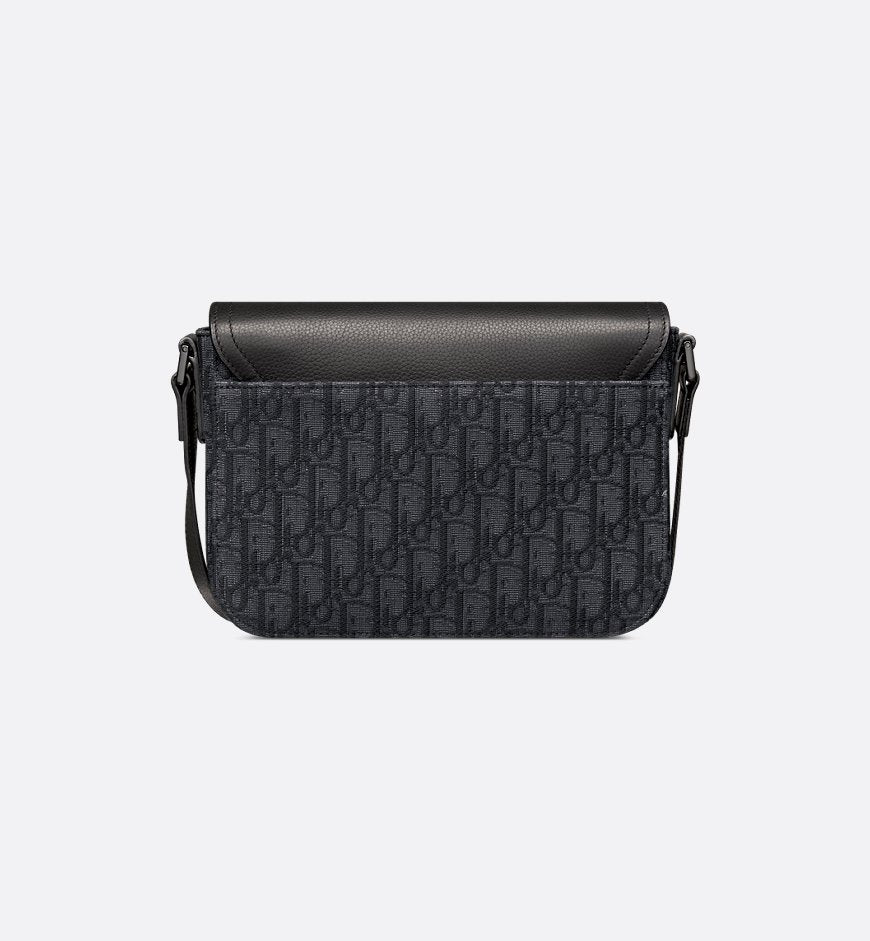 Sac Messenger à rabat Saddle Small Noir