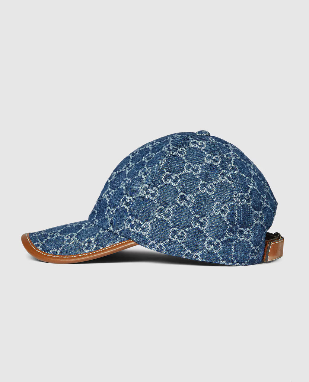 Casquette en denim GG bleu