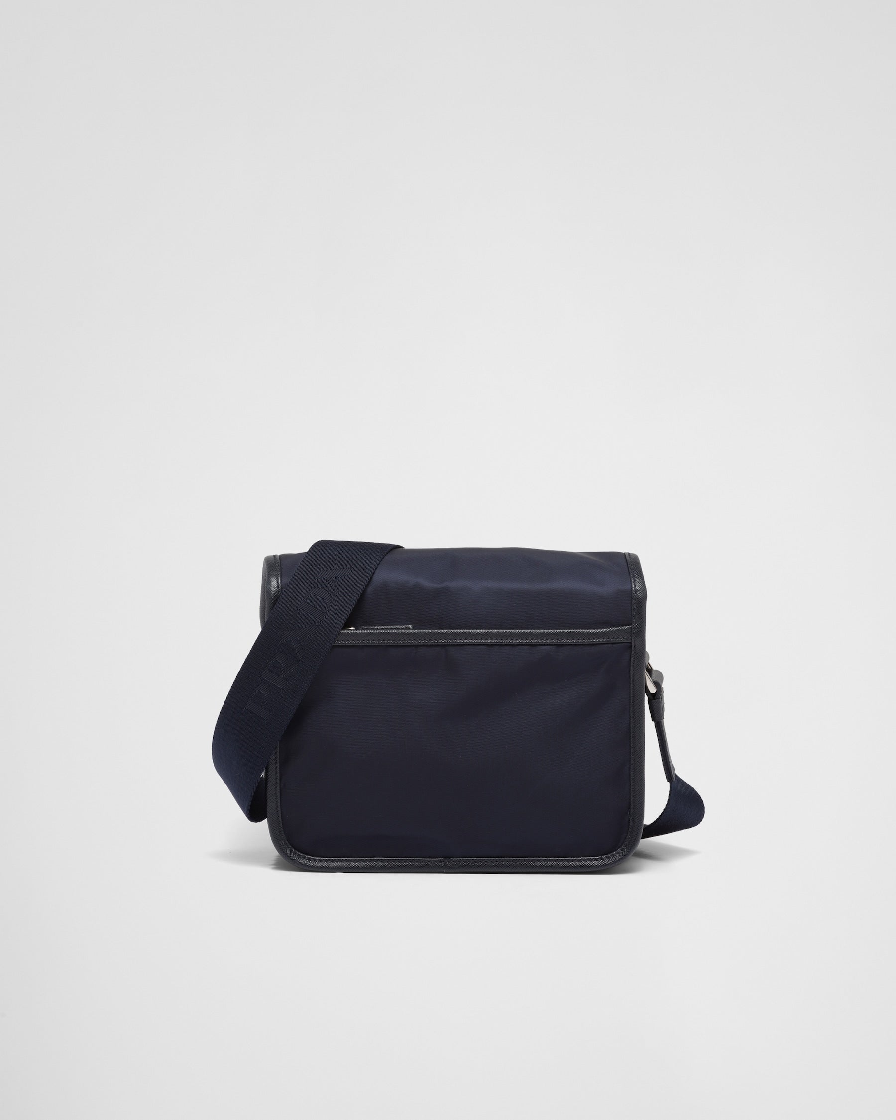 Sac porté épaule en Re-Nylon et cuir Saffiano