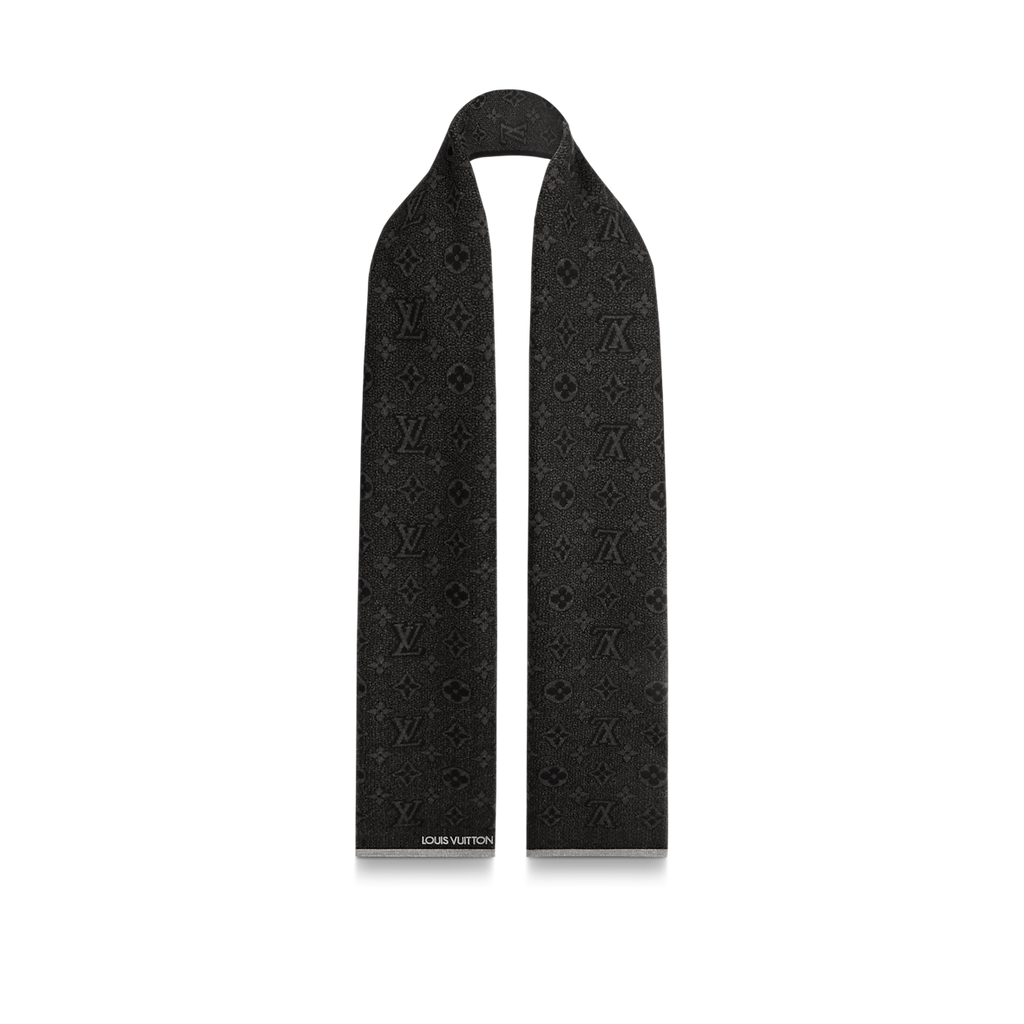 Bonnet et Écharpe Mon Monogramme Éclipse