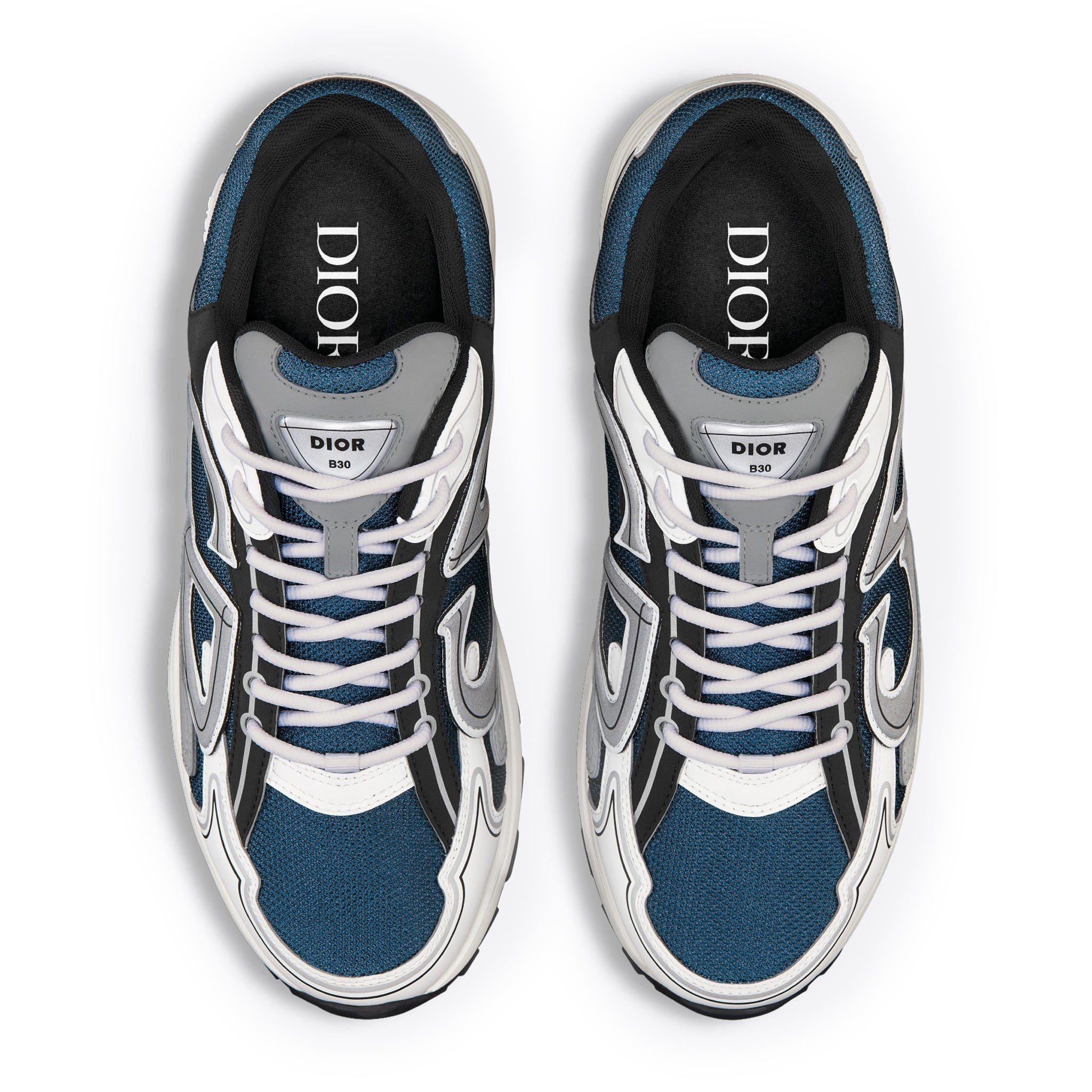 Dior B30 Bleu Blanc Gris 