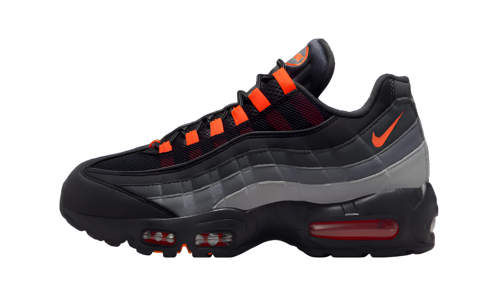 Nike® Air Max 95 Noir Hyper Crimson