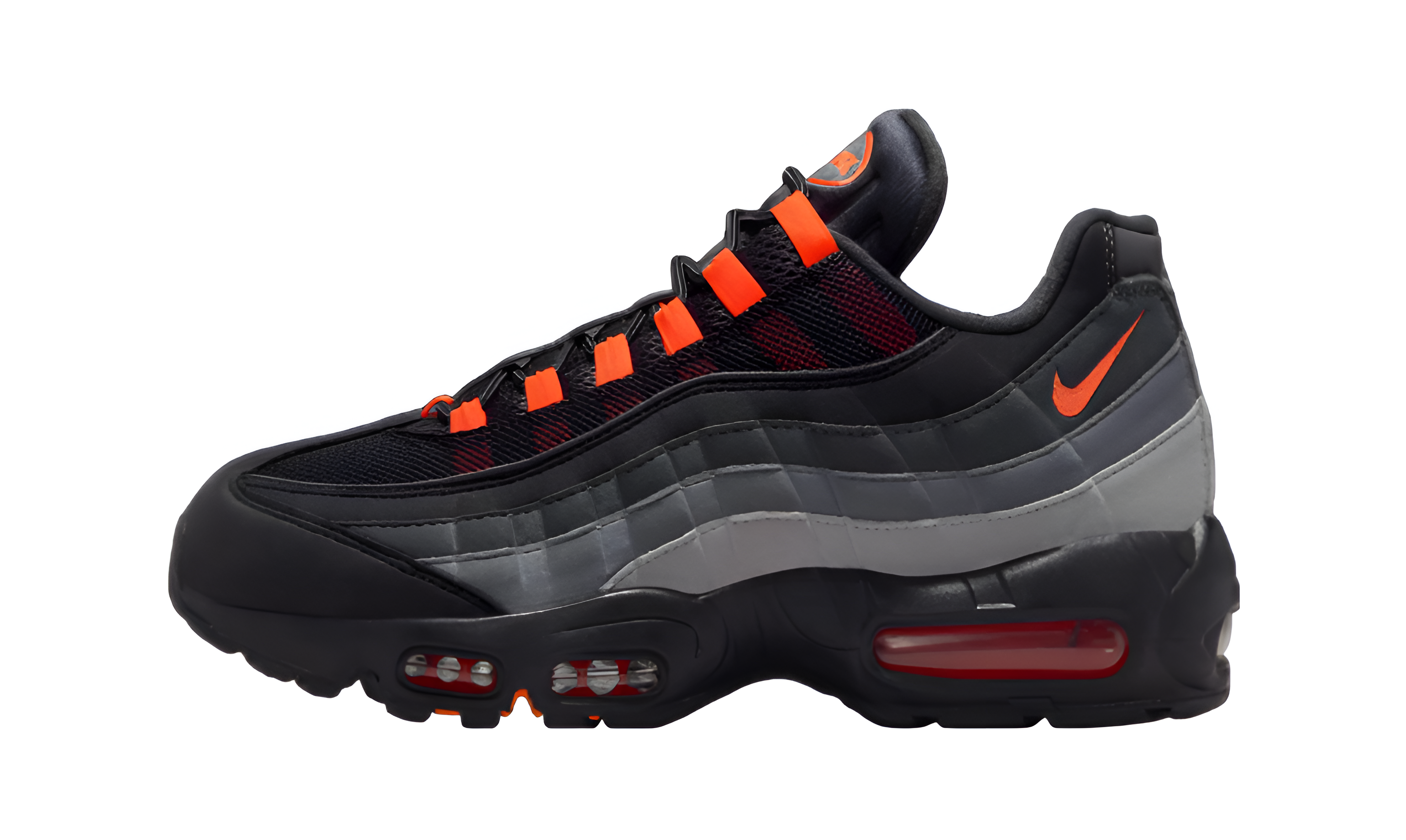 Nike® Air Max 95 Noir Hyper Crimson
